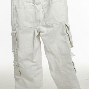 Women's PacSun Cream Cargo Pants,Sz 24